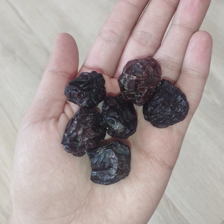 آلوچه سیاه خشک خورشتی درجه یک ناب خشکبار ال سون مراغه 1000 گرم