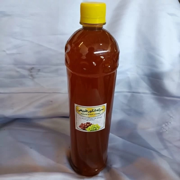 سرکه انگور خالص تند و غلیظ خشکبار ال سون مراغه 1500 گرم