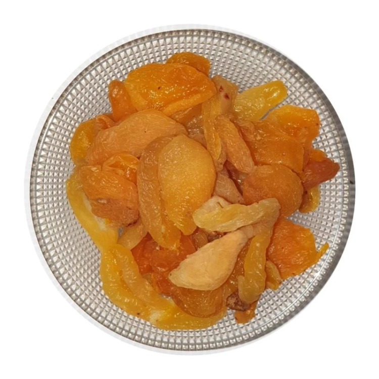 برگه زردآلوی درجه یک شیرین خشکبار ال سون مراغه ۵۰۰ گرم